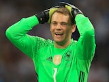 Germany goalkeeper Manuel Neuer in action during his side's Euro 2016 semi-final defeat to France