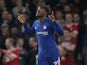 Michy Batshuayi nabs the second during the EFL Cup game between Chelsea and Nottingham Forest on September 20, 2017