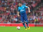 Arsenal full-back Sead Kolasinac in action during his side's Emirates Cup clash with Benfica on July 29, 2017