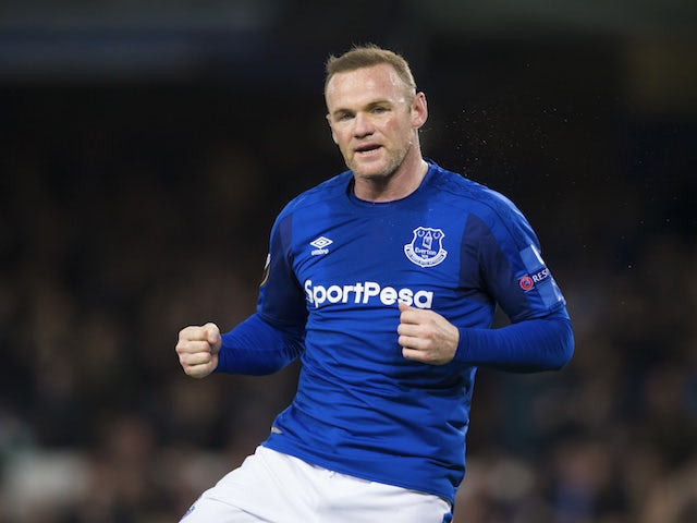 Rooney says goodbye to Everton teammates?