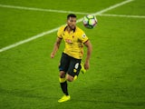 Watford defender Adrian Mariappa in action during a Premier League clash with Liverpool on May 1, 2017