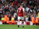 Arsenal attacker Alexis Sanchez in action during his side's Premier League clash with Brighton & Hove Albion at the Emirates Stadium on October 1, 2017