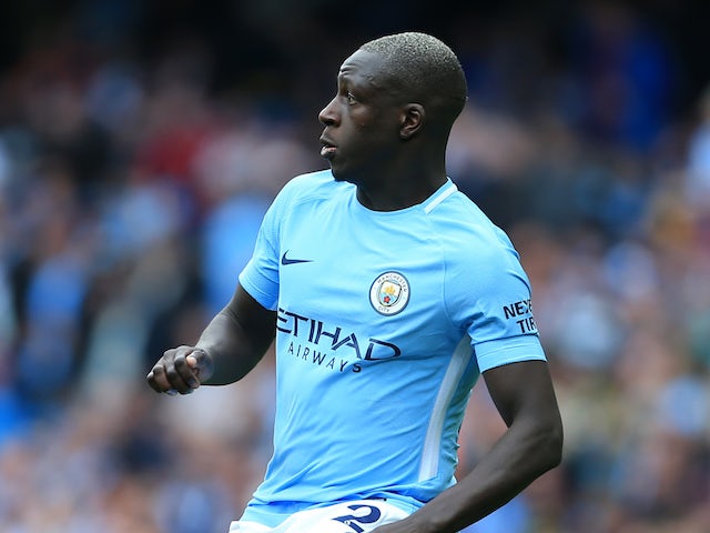 Injured Manchester City defender Benjamin Mendy visits clinic in