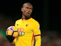 Christian Kabasele in action for Watford