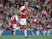 Arsenal midfielder Granit Xhaka in action during his side's Premier League clash with Brighton & Hove Albion at the Emirates Stadium on October 1, 2017