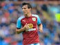 Burnley midfielder Jack Cork in action during his side's Premier League clash with Crystal Palace on September 10, 2017