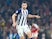 Jay Rodriguez in action for West Bromwich Albion during his side's Premier League clash with Arsenal