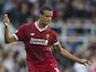 Liverpool defender Joel Matip in action during his side's Premier League clash with Newcastle United at St James' Park on October 1, 2017