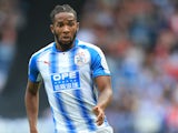 Kasey Palmer in action for Huddersfield Town during pre-season in 2017