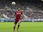 Liverpool attacker Mohamed Salah in action during his side's Premier League clash with Newcastle United at St James' Park on October 1, 2017