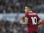 Liverpool midfielder Philippe Coutinho in action during his side's Premier League clash with Newcastle United at St James' Park on October 1, 2017