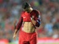 Sixpad salesman Cristiano Ronaldo is dejected once more during the World Cup qualifier between Portugal and Switzerland on October 10, 2017