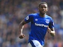 Cuco Martina in action for Everton during a 2017-18 Premier League match