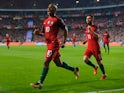 Joao Mario takes credit for the first goal during the World Cup qualifier between Portugal and Switzerland on October 10, 2017