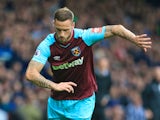 Marko Arnautovic in action for West Ham United in a 2017-18 Premier League match