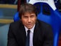 Antonio Conte watches on intently during the Premier League game between Crystal Palace and Chelsea on October 14, 2017
