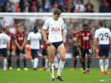 Jan Vertonghen in action during the Premier League game between Tottenham Hotspur and Bournemouth on October 14, 2017