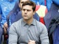 Mauricio Pochettino keeps it casual during the Premier League game between Tottenham Hotspur and Bournemouth on October 14, 2017