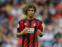 Nathan Ake in action during the Premier League game between Tottenham Hotspur and Bournemouth on October 14, 2017
