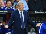 Roy Hodgson plays it cool during the Premier League game between Crystal Palace and Chelsea on October 14, 2017