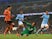 Claudio Bravo saves from Helder Costa during the EFL Cup game between Manchester City and Wolverhampton Wanderers on October 24, 2017