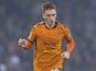 Connor Ronan in action during the EFL Cup game between Manchester City and Wolverhampton Wanderers on October 24, 2017