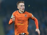 Connor Ronan in action for Wolverhampton Wanderers on October 24, 2017