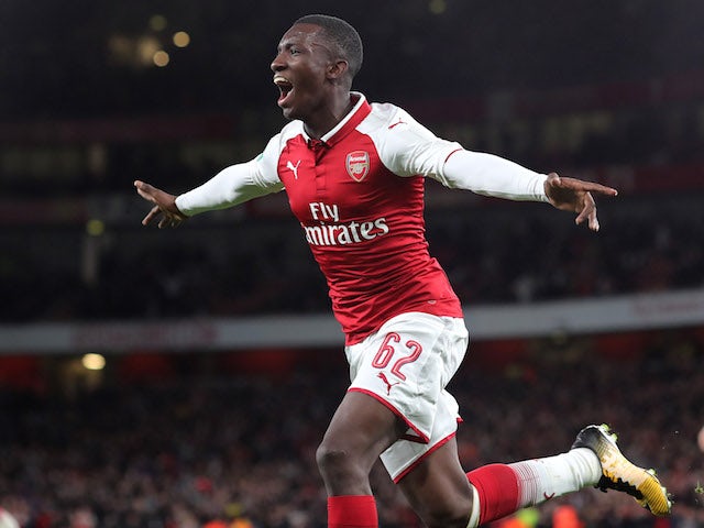 Ghanaian sensational Eddie Nketiah scores 8th goal of the season as Arsenal U-23 side thrash Tottenham in EPL 2