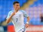 Phil Foden in action for England under-17s on September 1, 2017