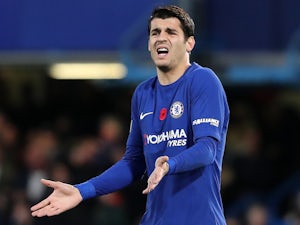 Morata to miss Huddersfield trip with 'bad back'