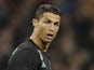 Cristiano Ronaldo is stunned during the Champions League group game between Tottenham Hotspur and Real Madrid on November 1, 2017