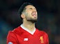 A dejected Emre Can during the Champions League group game between Liverpool and Maribor on November 1, 2017