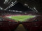 A general view inside Old Trafford ahead of the Champions League group game between Manchester United and Benfica on October 31, 2017
