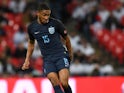 Joe Gomez in action during the international friendly between England and Germany on November 10, 2017