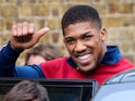 Anthony Joshua pictured in May 2017