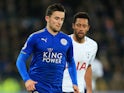 Leicester City defender Ben Chilwell in action during his side's Premier League clash with Tottenham Hotspur at the King Power Stadium on November 28, 2017