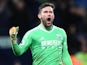 West Bromwich Albion goalkeeper Ben Foster in action during his side's Premier League clash with Newcastle United at The Hawthorns on November 28, 2017