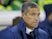 Brighton & Hove Albion manager Chris Hughton watches on during his side's Premier League clash with Crystal Palace at the Amex Stadium on November 28, 2017