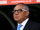 Felix Magath in his guise as Fulham boss in August 2014
