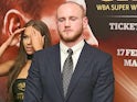 George Groves at a press conference on November 30, 2017