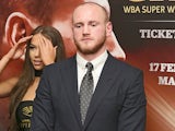George Groves at a press conference on November 30, 2017