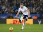 Tottenham Hotspur striker Harry Kane in action during his side's Premier League clash with Leicester City at the King Power Stadium on November 28, 2017