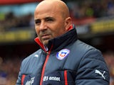 Jorge Sampaoli in charge of Chile in 2015