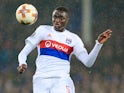 Mouctar Diakhaby in action for Lyon on October 19, 2017
