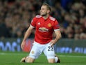 Manchester United's Luke Shaw during the Champions League match against CSKA Moscow on December 5, 2017