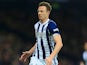 Jonny Evans in action during the Premier League game between West Bromwich Albion and Manchester United on December 17, 2017