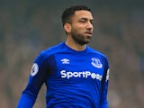 Aaron Lennon of Everton during the Premier League match against Chelsea on December 23, 2017