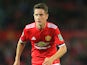 Manchester United midfielder Ander Herrera in action during his side's EFL Cup clash with Burton Albion