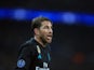 Real Madrid captain Sergio Ramos in action during his side's Champions League clash with Tottenham Hotspur