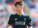 Ben Woodburn of Liverpool during the Premier League match against Stoke City on April 8, 2017
